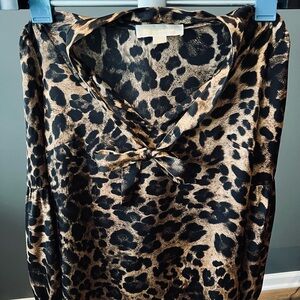 Michael Kors Animal Print Top